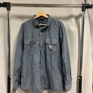 Carhartt Denim Blue Loose Fit Shirt